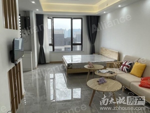 雅居乐精装一室一厅49平1800月拎包入住联系13587932690