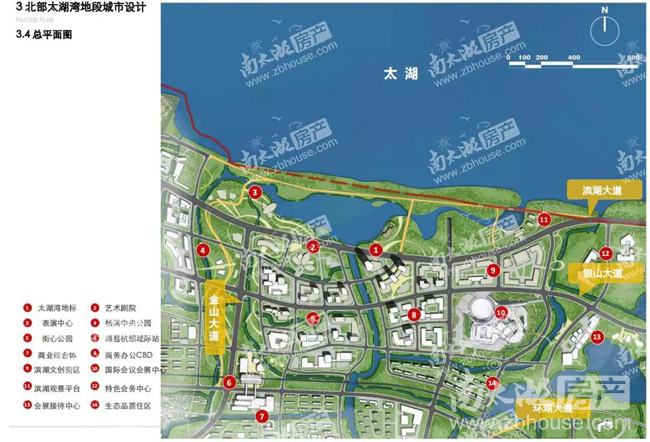 长东片区规划②|北部太湖湾_湖州楼市_南太湖