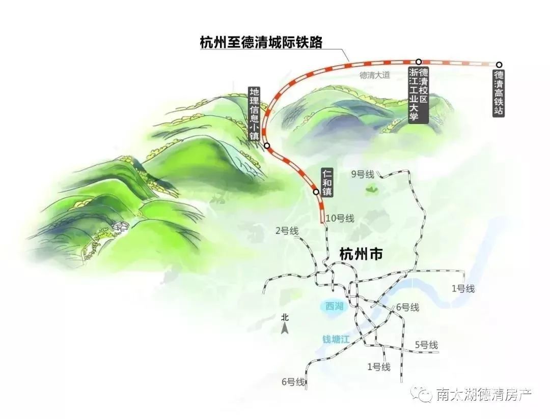 (此前发布的杭德城际线路图)