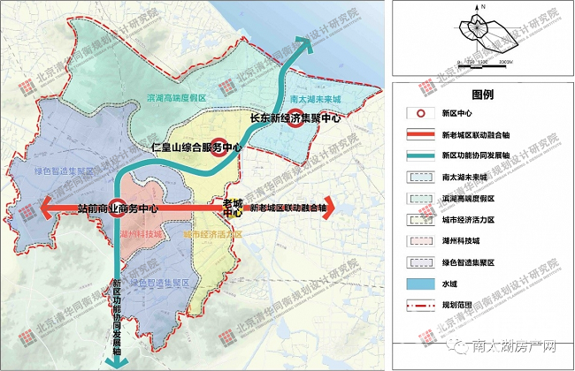 據公開資料顯示,《湖州南太湖新區全域規劃(2019-2035)》在對南太湖