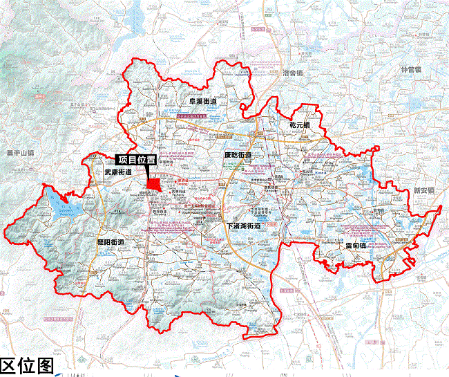 武康小区地图图片