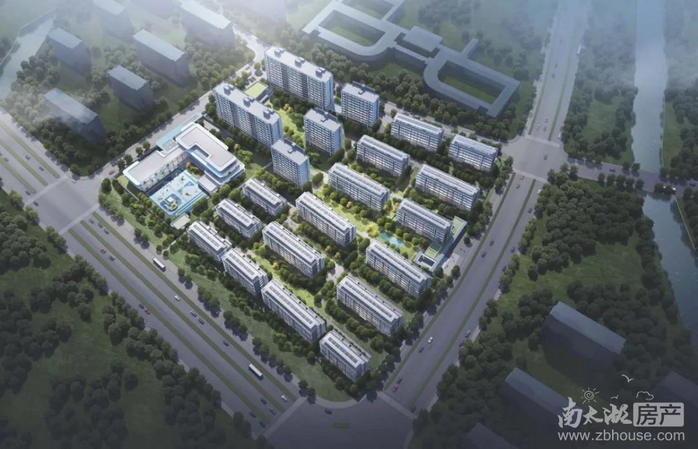 绿城·晓月澄庐鸟瞰图